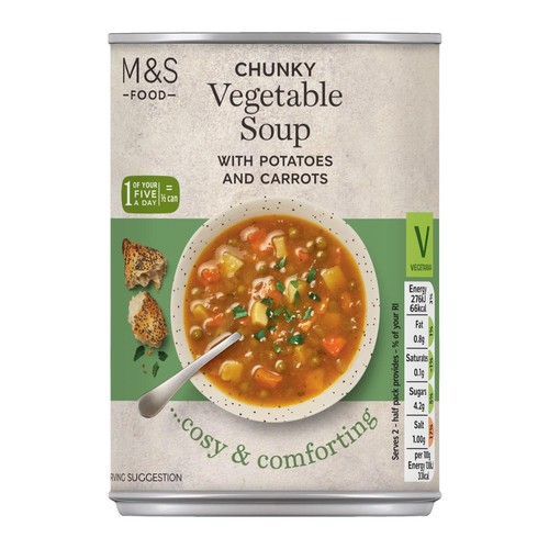 M&S Chunky Vegetable Soup