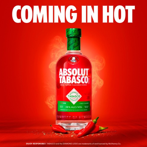 Absolut Tabasco Flavoured Swedish Vodka