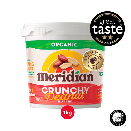 Meridian Organic Crunchy Peanut Butter 100% Nuts