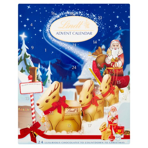 Lindt Milk Chocolate Advent Calendar