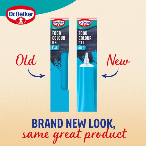 Dr. Oetker Blue Food Colouring Gel