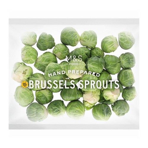 M&S Prepared Brussels Sprouts
