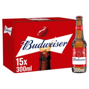 Budweiser Lager Beer Bottles