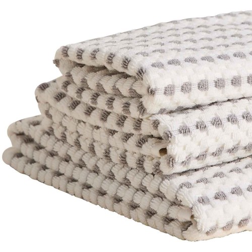 M&S Rice Weave Hand Towel, Marble