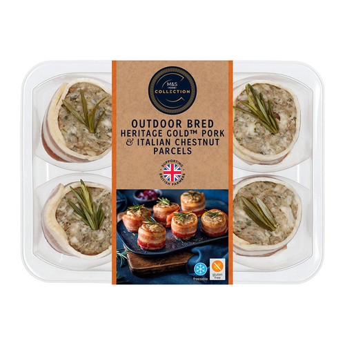 M&S Collection Heritage Gold Pork & Italian Chestnut Parcels