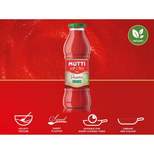 Mutti Organic Classic Italian Tomato Passata