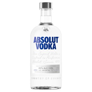 Absolut Blue Original Swedish Vodka 1L