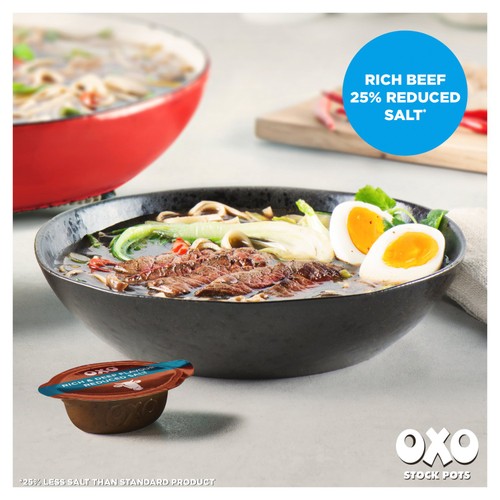 Oxo 4 Reduced Salt Rich Beef Stock Pots