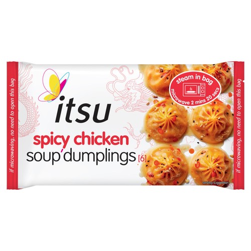 itsu 6 spicy chicken soup dumplings