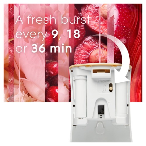 Glade Automatic Spray Air Freshener Holder & Refill Floral Cherries 269ml
