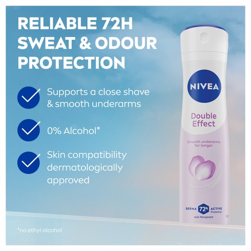 NIVEA Double Effect Anti-Perspirant Deodorant Spray