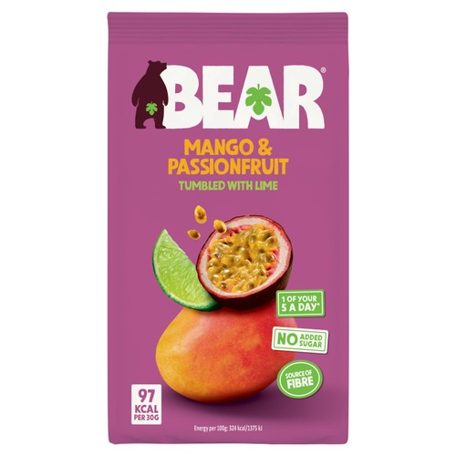 BEAR Fruit Dried Mango & Passionfruit