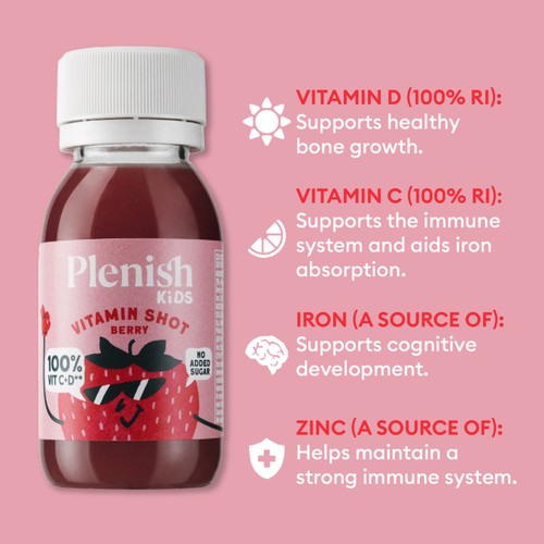 Plenish Kids Strawberry Shot
