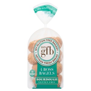 Gluten Free Bakery's Gluten Free Sourdough Boss Bagel with Chia Seeds