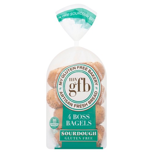 Gluten Free Bakery's Gluten Free Sourdough Boss Bagel with Chia Seeds