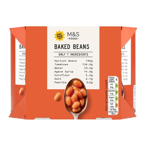 M&S Only 7 Ingredients Baked Beans