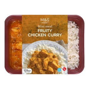 Fruity Chicken Curry with Rice Mini Meal