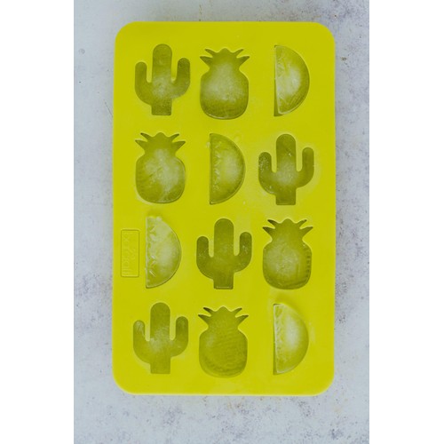 BarCraft Silicone Tropical Shape Ice Cube Tray