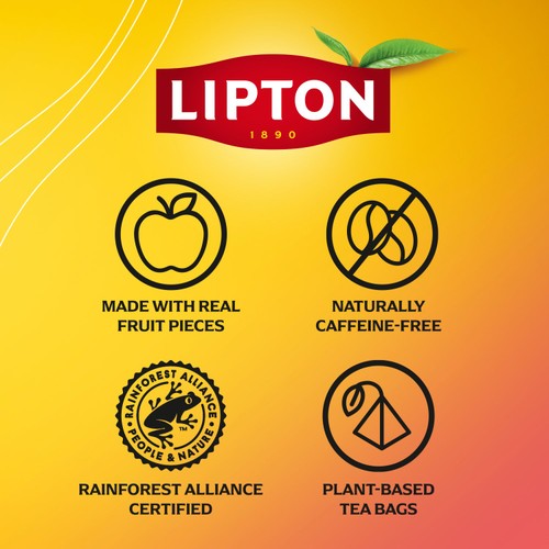 Lipton Fruit Tea Mango Passion Tea Bags