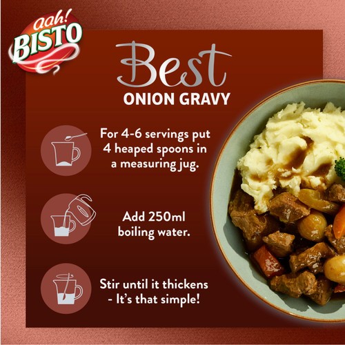 Bisto Best Onion Gravy Granules