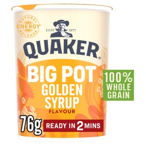 Quaker Oat So Simple Golden Syrup Porridge Pot 57g