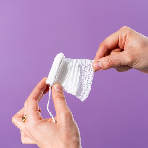 TOTM Organic Cotton Compact Applicator Tampons Regular