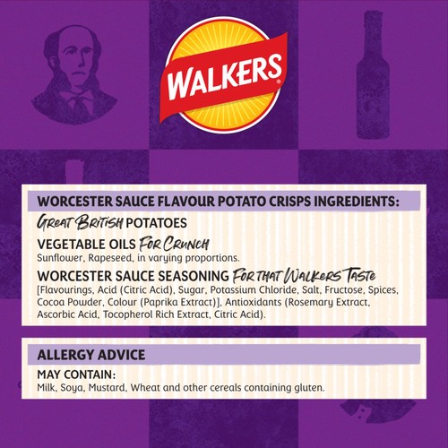 Walkers Lea & Perrins Worcester Sauce
