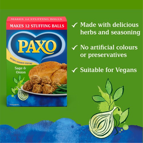 Paxo Sage & Onion Stuffing Mix