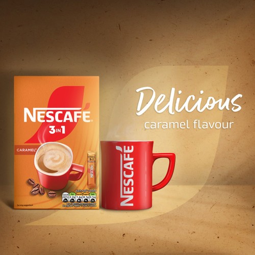 Nescafe Original 3in1 Caramel Box 12pk