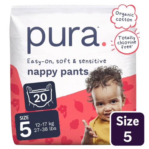 Pura Nappy Pants Size 5 