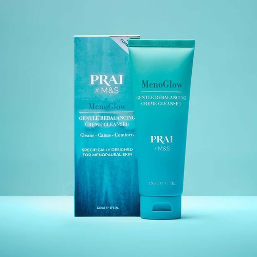 PRAI Beauty MenoGlow Gentle Rebalancing Creme Cleanser