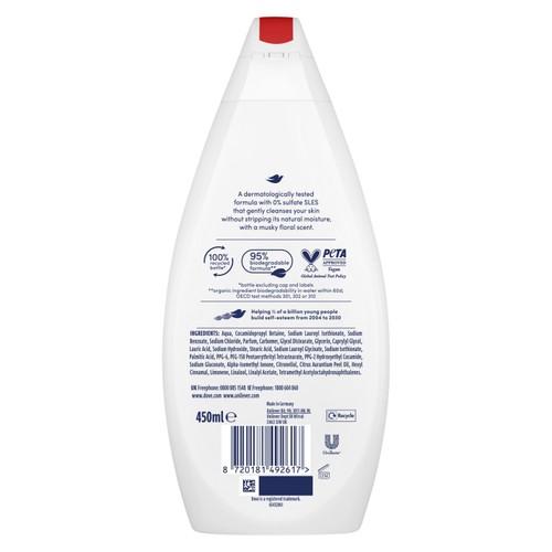 Dove Velvet Glow Body Wash Shower Gel