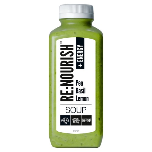 RENOURISH Energy Soup Pea, Basil & Lemon