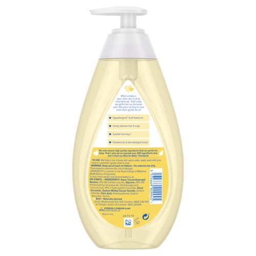 Johnson's Baby Top-To-Toe Body Wash for Delicate Skin