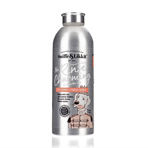 Sniffe & Likkit No Rinse Charming Dry Shampoo Powder Shower For Dogs