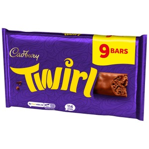 Cadbury Twirl Chocolate Bar Multipack