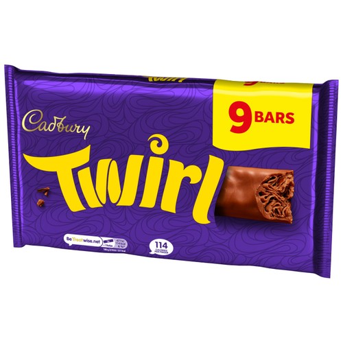 Cadbury Twirl Chocolate Bar Multipack 