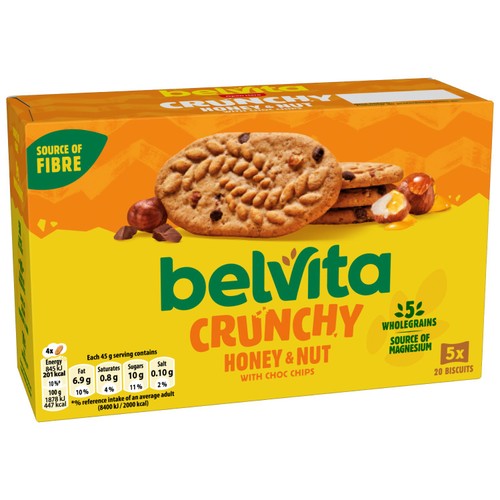 Belvita Honey & Nuts Choc Chips Breakfast Biscuits