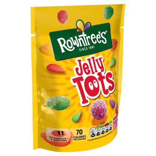 Rowntree's Jelly Tots Sweets Sharing Bag