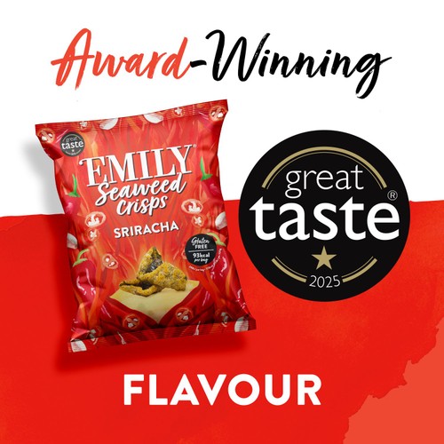 Emily Sriracha Seaweed Crisps