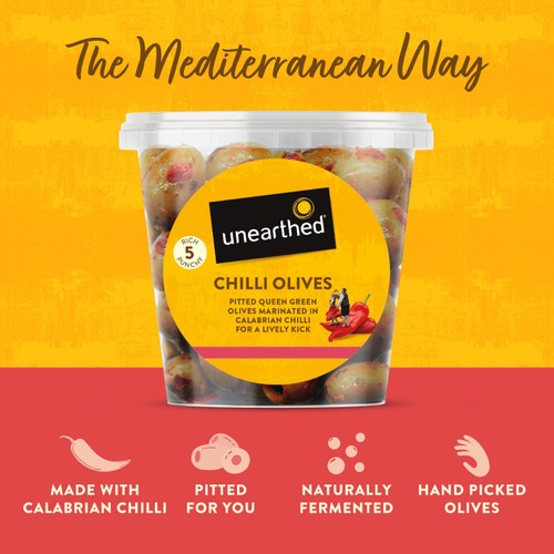 Unearthed Green Olives with Calabrian Chilli Sharing Bucket
