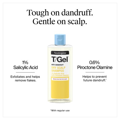 Neutrogena T-Gel Anti-Dandruff Dry Scalp Shampoo