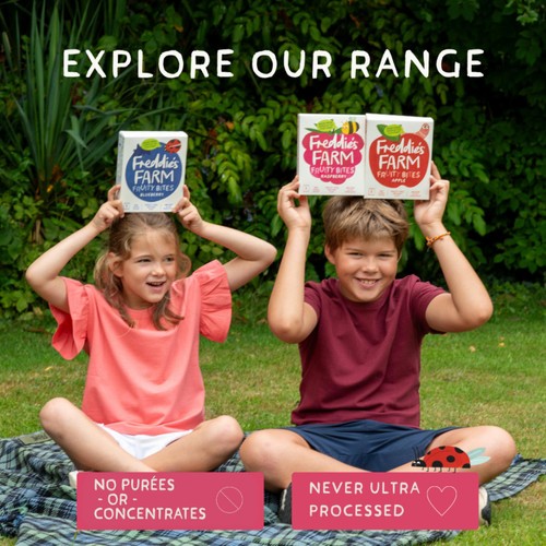 Freddie's Farm Fruity Bites Multipack Raspberry
