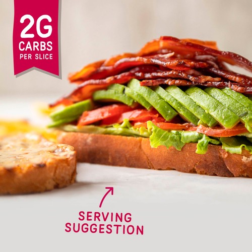 Fitbakes High Protein High Fibre Keto White Bread