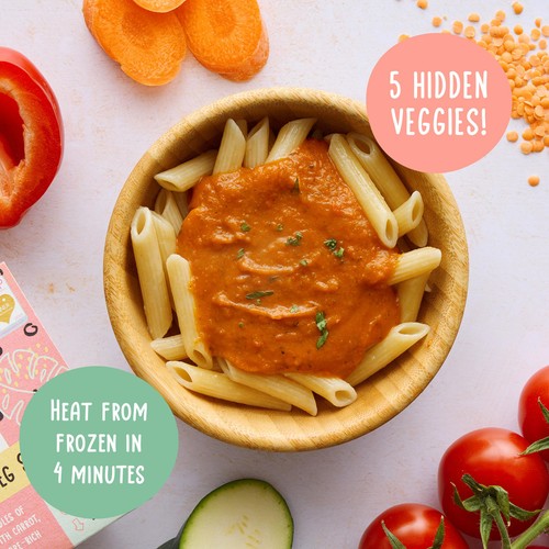 Wildly Tasty Super Tomato & Hidden Five Veg Sauce