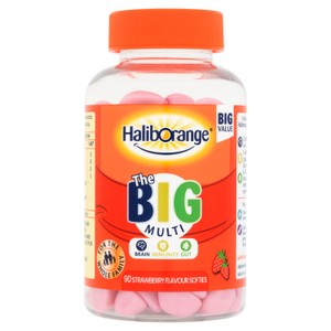 Haliborange Softies Iron + Vit C 30 Strawberry Flavour Softies 3-12 Years