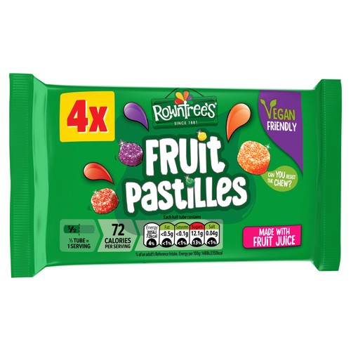 Rowntree's Fruit Pastille Tube Multipack