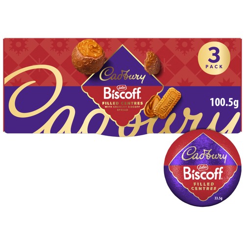 Cadbury Biscoff Filled Chocolate Bauble