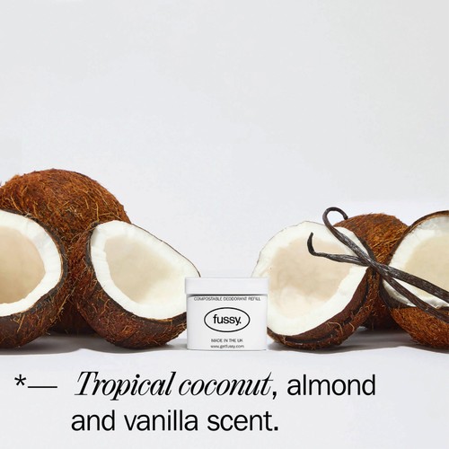 Fussy Natural Deodorant Refill Coconut Milk