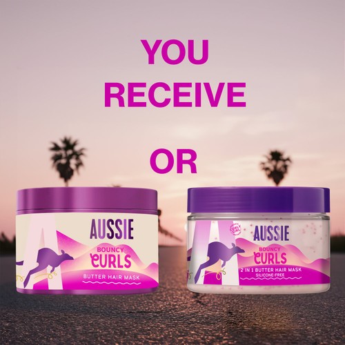 Aussie Curls Hair Mask For Dry Wavy & Curly Hair